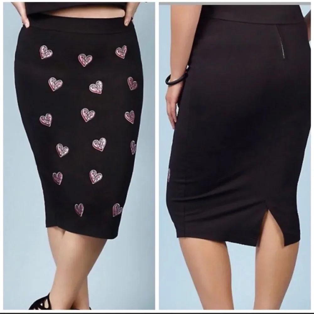 Torrid Rebel Wilson Love Pencil Skirt N2